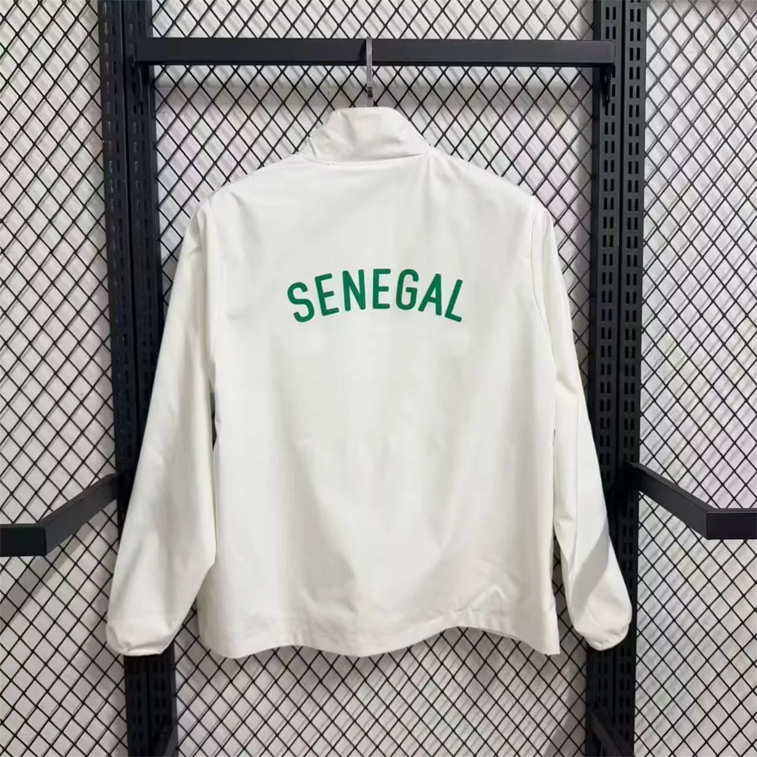 Senegal 25-26 Windbreaker Jacket - White And Green - JerseysGala