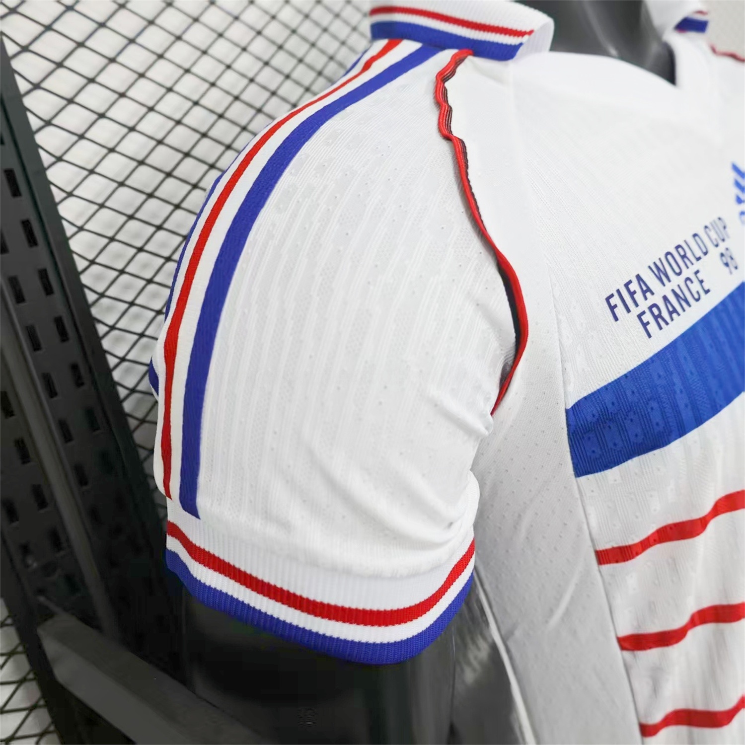 Retro France 1998 Away White Jersey - Player Version - JerseysGala