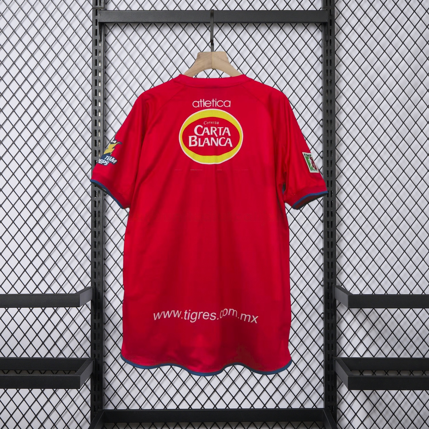 Retro Tigres UANL 2002-03 Away Red Jersey - JerseysGala