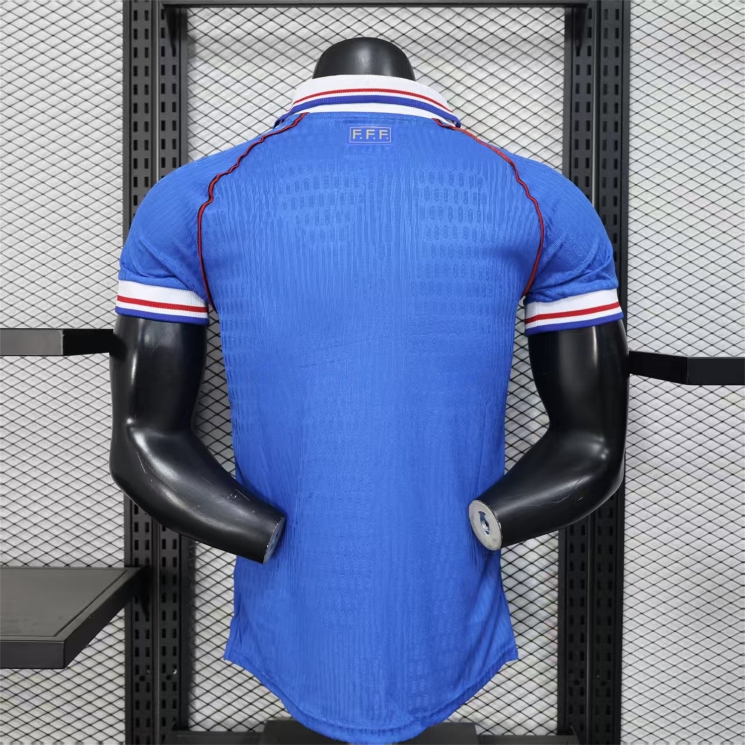 Retro France 1998 Home Blue Jersey - Player Version - JerseysGala