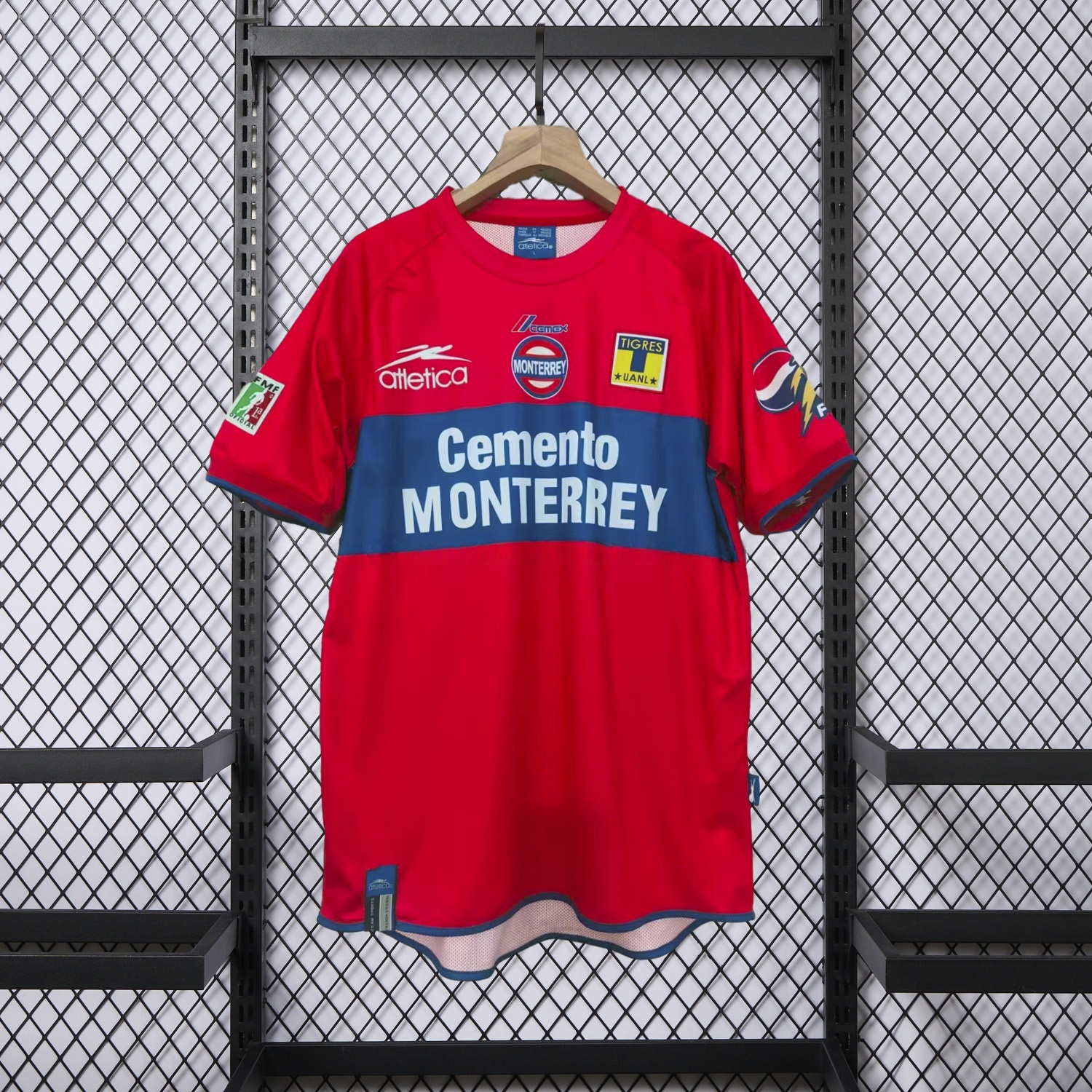 Retro Tigres UANL 2002-03 Away Red Jersey - JerseysGala