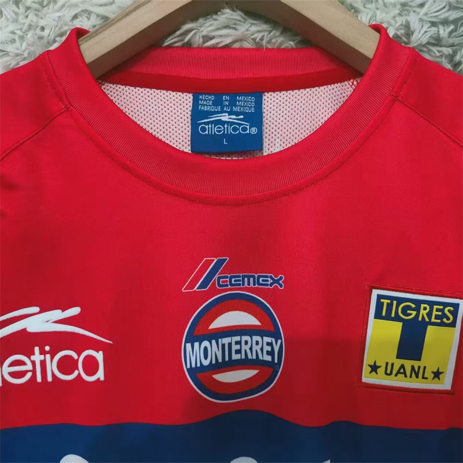 Retro Tigres UANL 2002-03 Away Red Jersey - JerseysGala