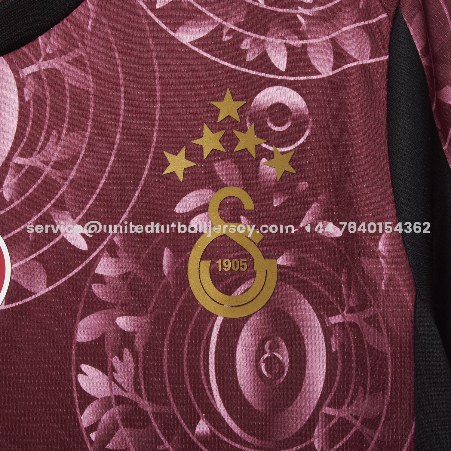 Galatasaray 25-26 Third Long Sleeves Jersey with Five Stars - Fans Version - JerseysGala