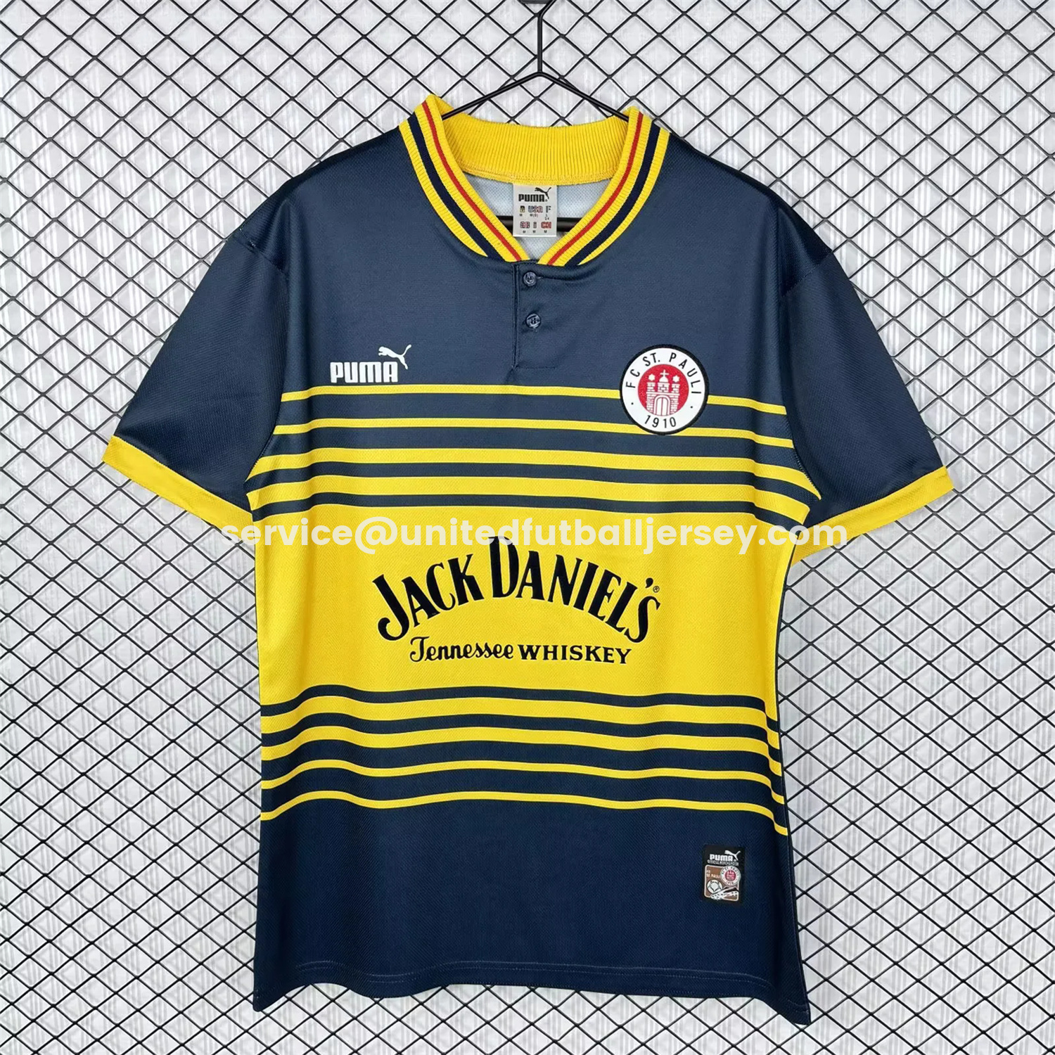 Retro St. Pauli 1997-98 Away Jersey - JerseysGala