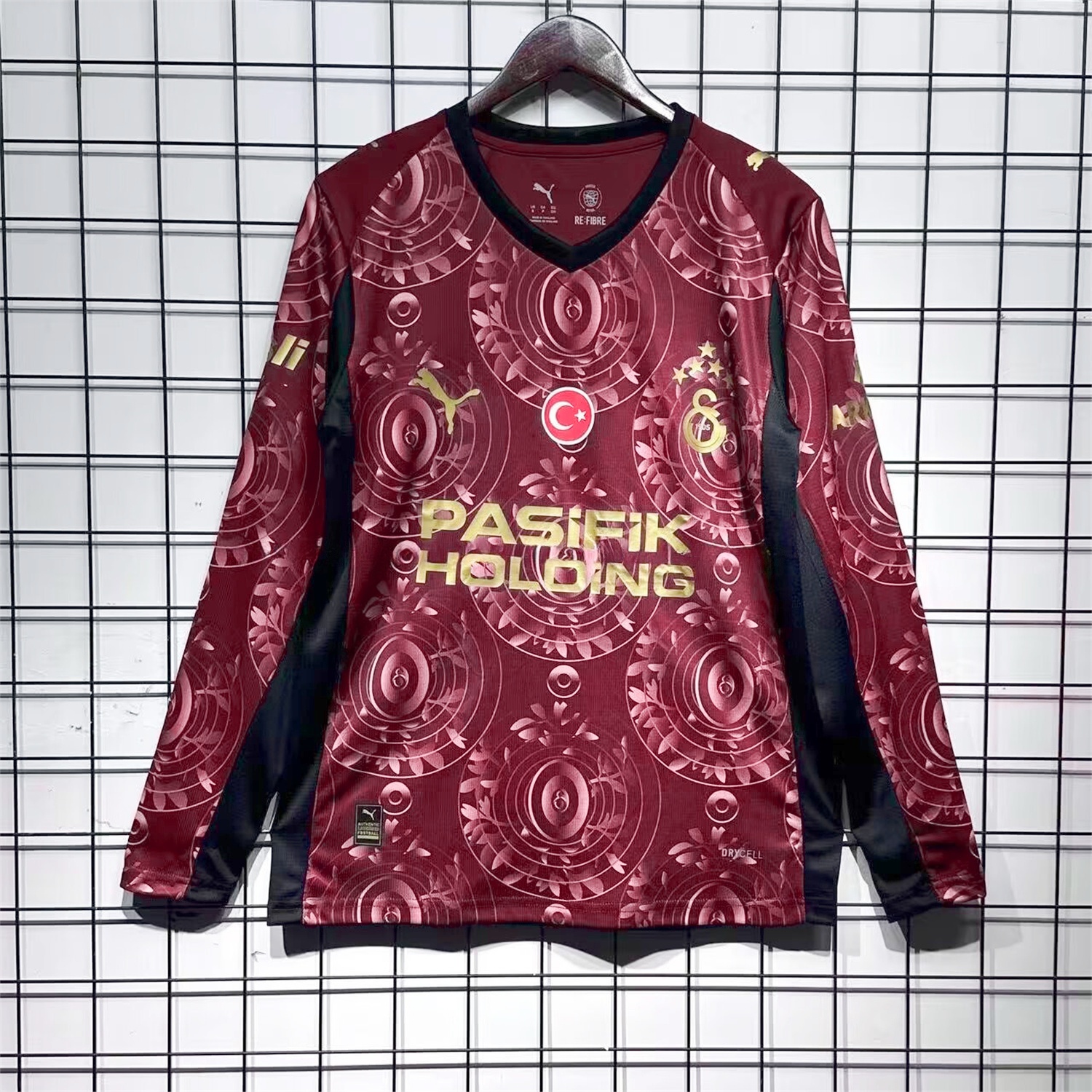 Galatasaray 25-26 Third Long Sleeves Jersey with Five Stars - Fans Version - JerseysGala