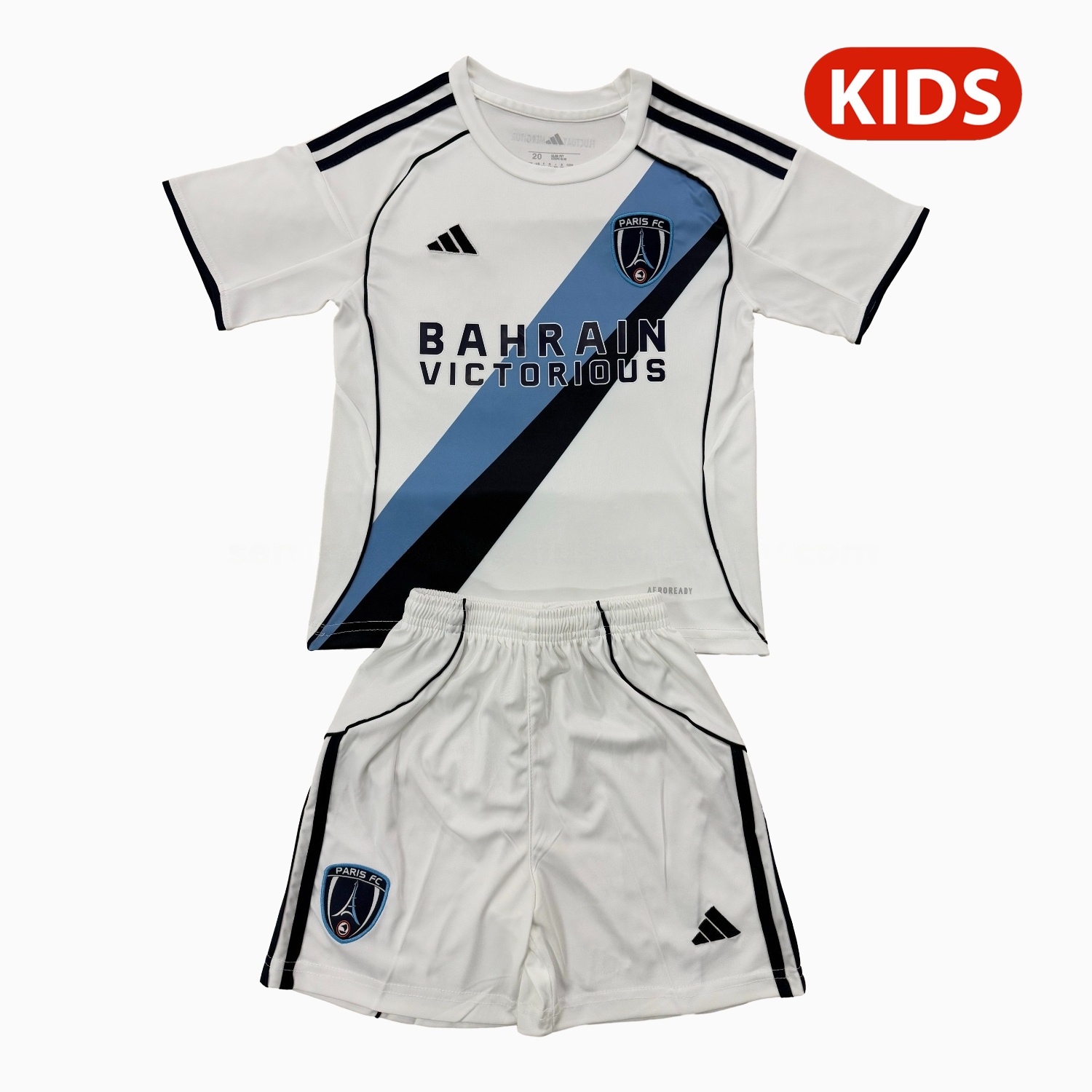 Paris FC 25-26 Away Kids Kit - JerseysGala