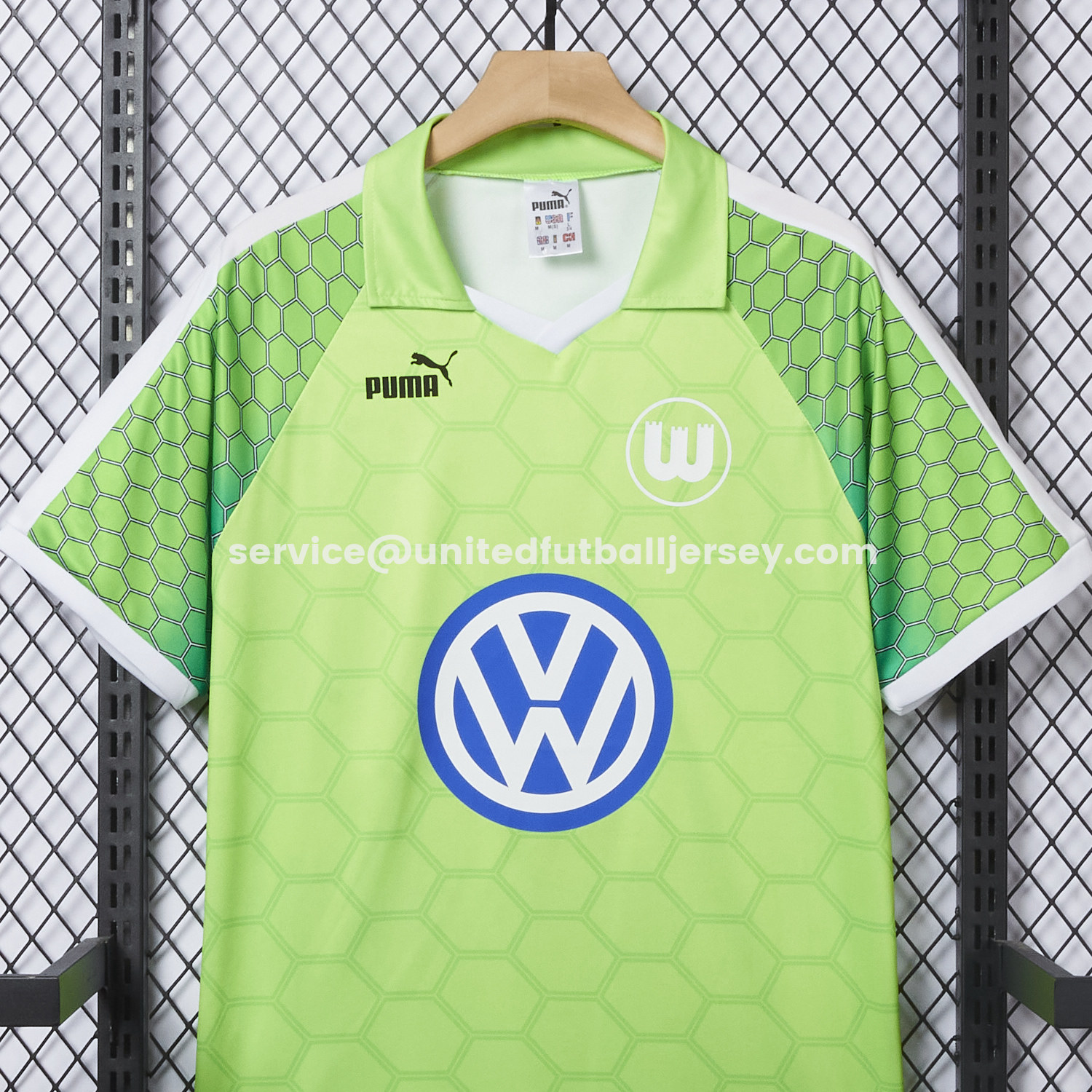 Retro Wolfsburg 1997-98 Home Jersey - JerseysGala