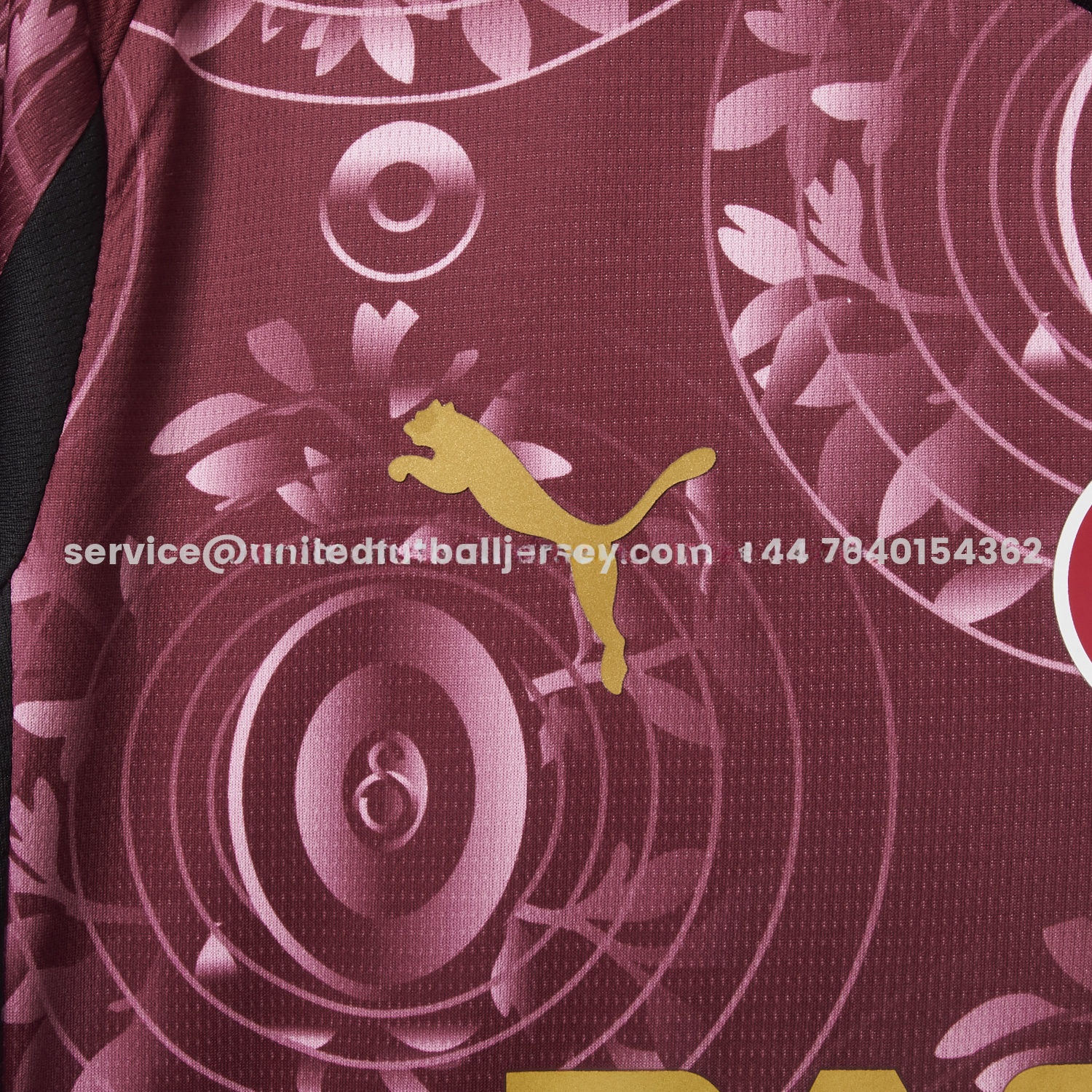 Galatasaray 25-26 Third Long Sleeves Jersey with Five Stars - Fans Version - JerseysGala