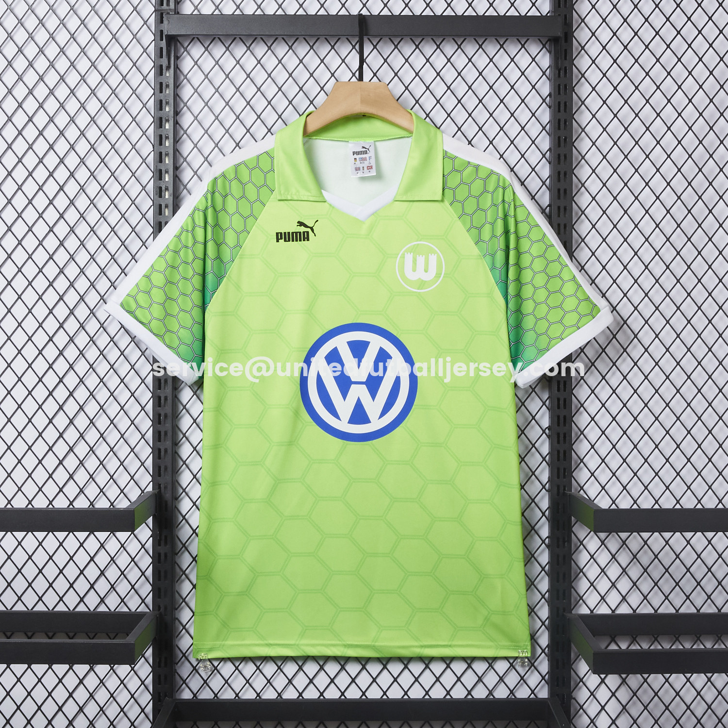 Retro Wolfsburg 1997-98 Home Jersey - JerseysGala