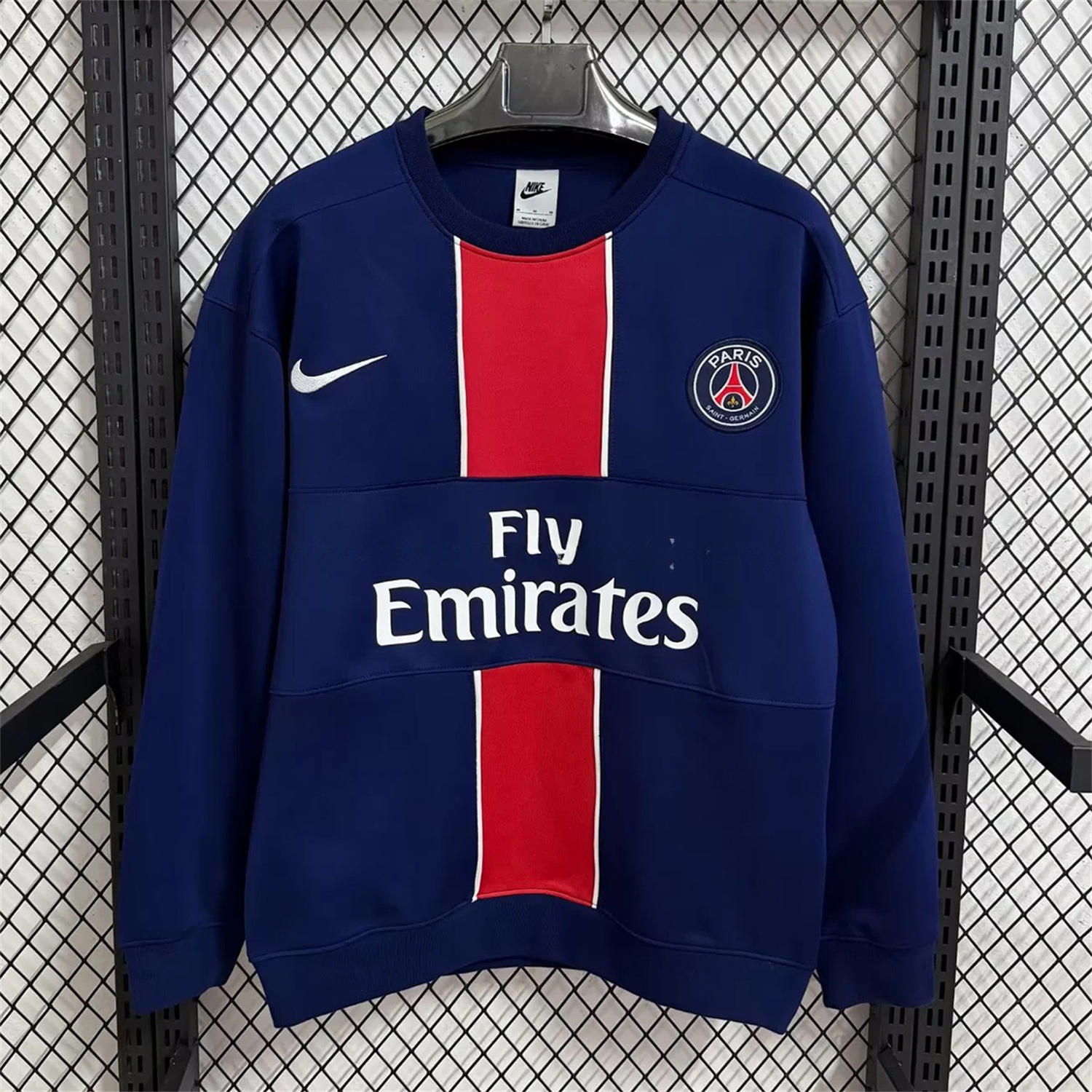 Paris Saint-Germain PSG 25-26 Blue And Red Unisex Pullover Hoodie - JerseysGala