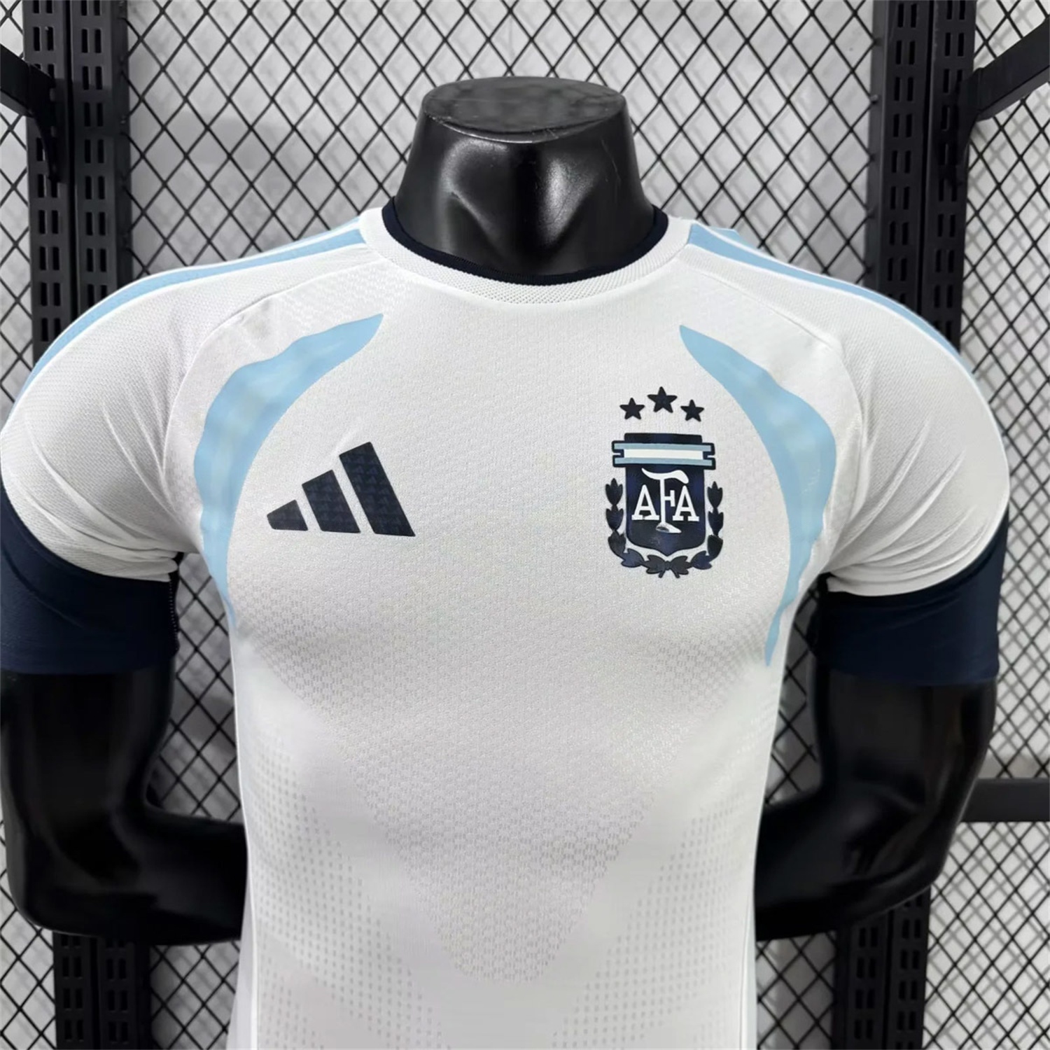 Argentina 2026 White Pre-Match Training Jersey - Player Version - JerseysGala
