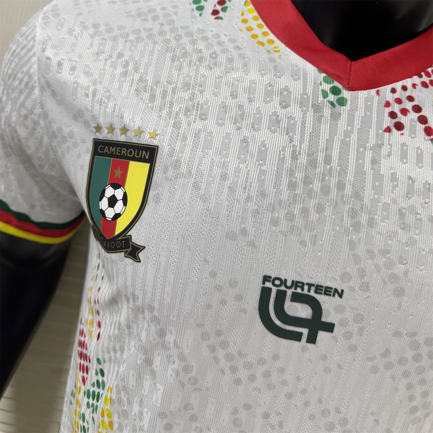 Cameroon 2026 Away White Jersey - Player Version - JerseysGala